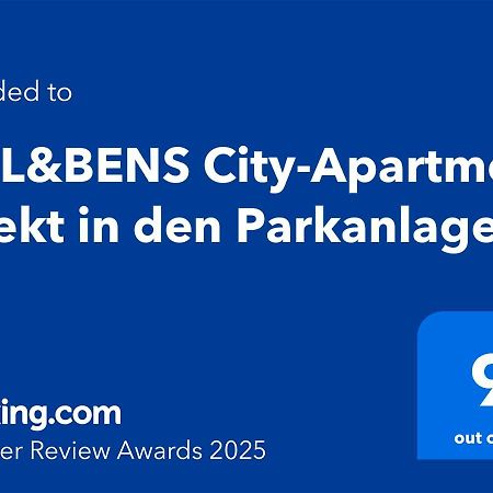 Mel&Bens City Apartment Terrasse Wallanlagen Brémai repülőtér Kültér fotó