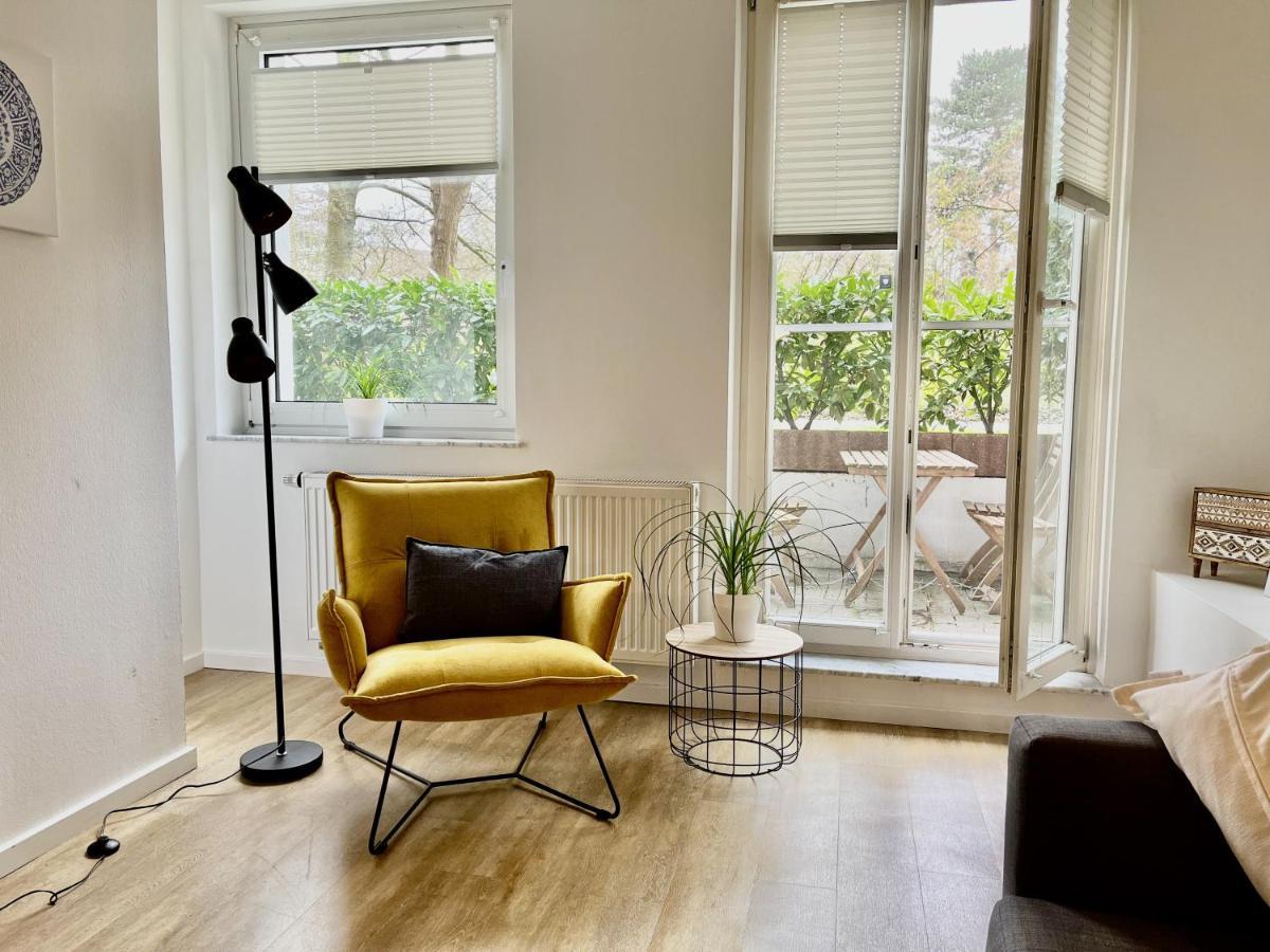 Mel&Bens City Apartment Terrasse Wallanlagen Brémai repülőtér Kültér fotó