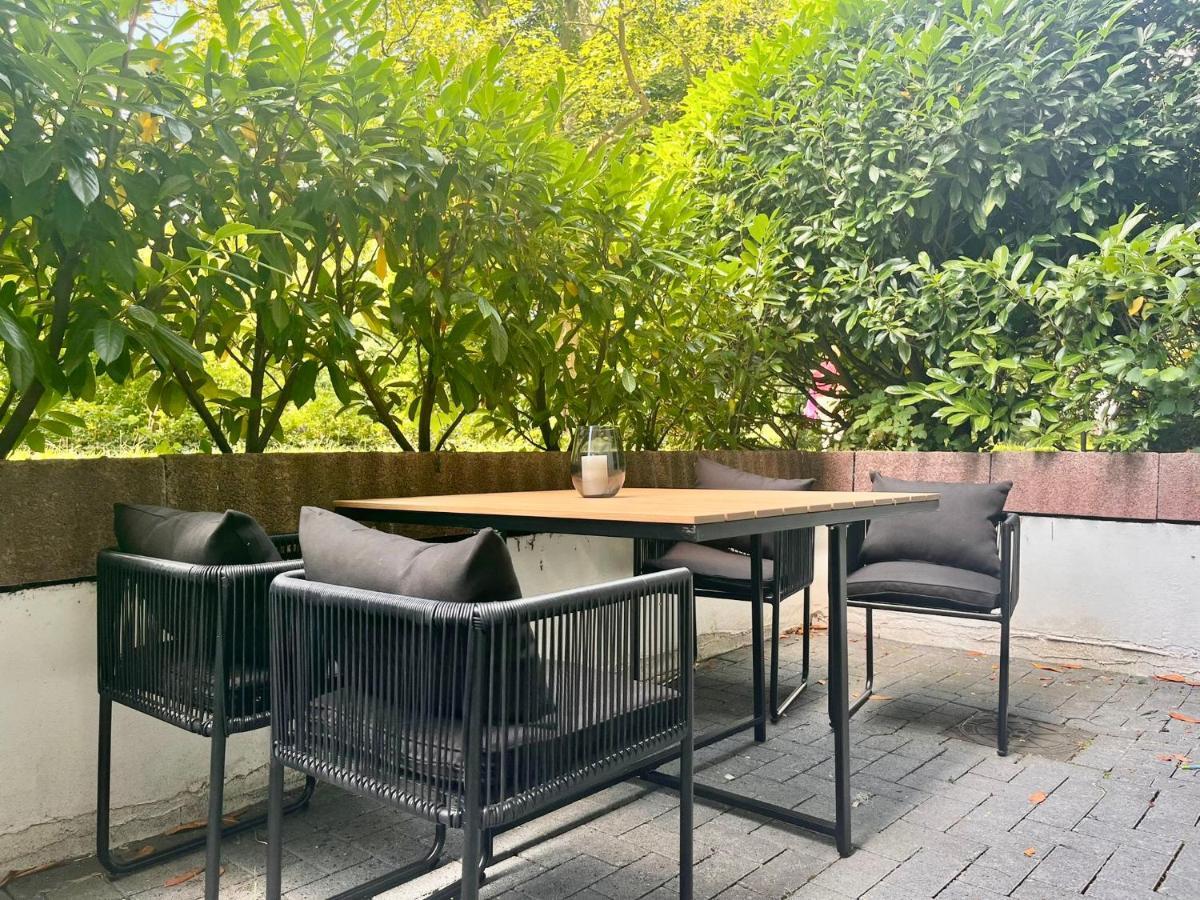 Mel&Bens City Apartment Terrasse Wallanlagen Brémai repülőtér Kültér fotó